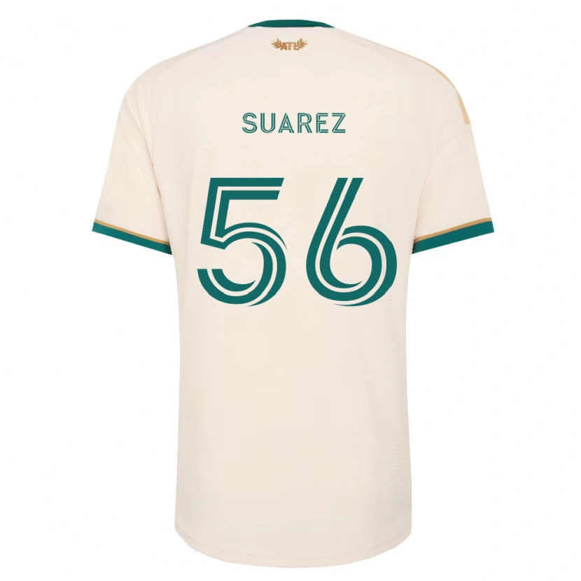 Danxen Uomo Maglia Ignacio Suarez #56 Verde Champagne Kit Gara Away 2026/27 Maglietta