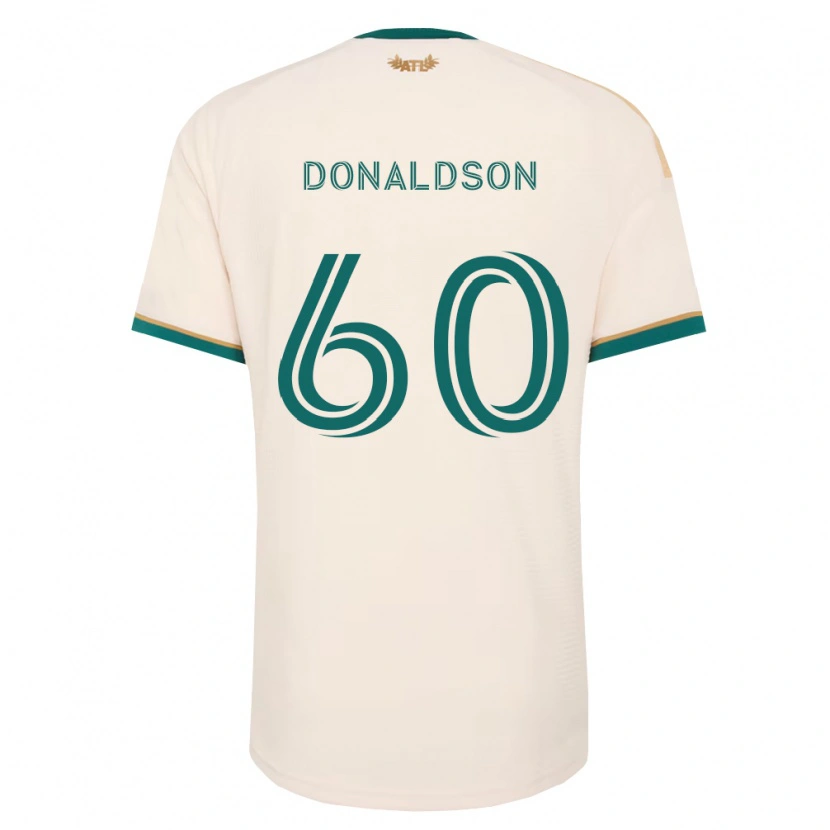 Danxen Uomo Maglia James Donaldson #60 Verde Champagne Kit Gara Away 2026/27 Maglietta