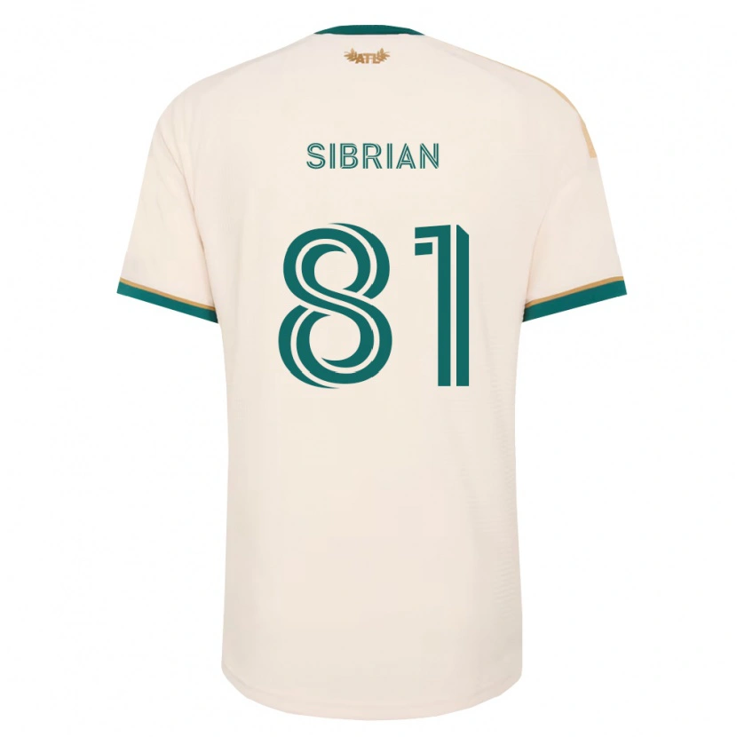 Danxen Uomo Maglia David Sibrian #81 Verde Champagne Kit Gara Away 2026/27 Maglietta