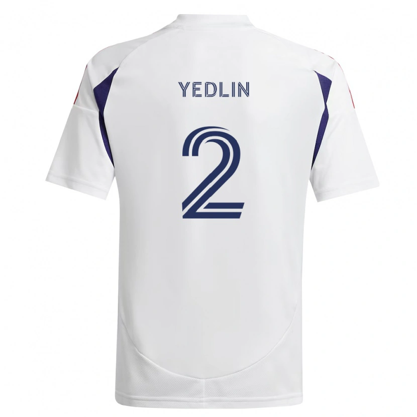 Danxen Uomo Maglia Deandre Yedlin #2 Blu Reale Rosso Marrone Kit Gara Away 2026/27 Maglietta