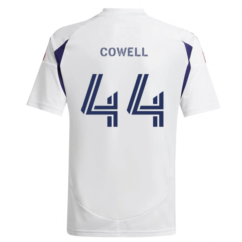 Danxen Uomo Maglia Chance Cowell #44 Blu Reale Rosso Marrone Kit Gara Away 2026/27 Maglietta