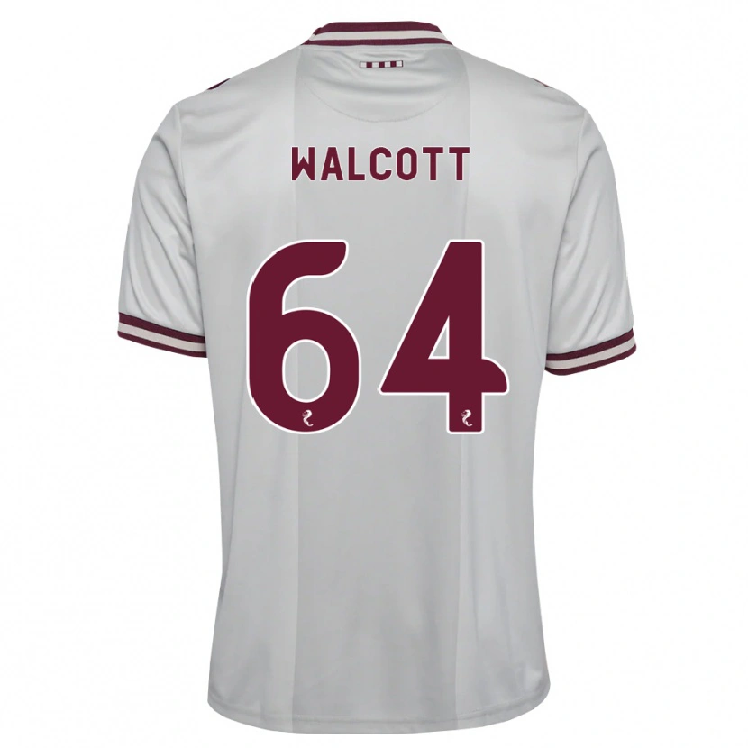 Danxen Uomo Maglia Malachi Fagan-Walcott #64 Borgogna Bianco Kit Gara Away 2026/27 Maglietta