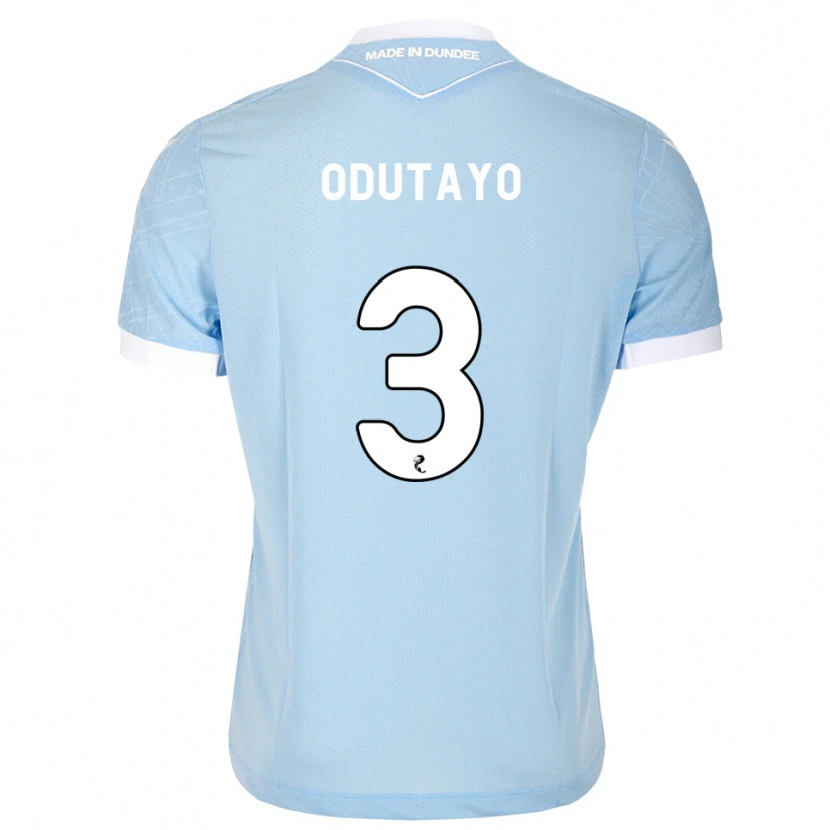 Danxen Uomo Maglia Idris Odutayo #3 Bianco Cielo Chiaro Kit Gara Away 2026/27 Maglietta