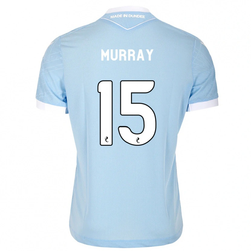Danxen Uomo Maglia Simon Murray #15 Bianco Cielo Chiaro Kit Gara Away 2026/27 Maglietta