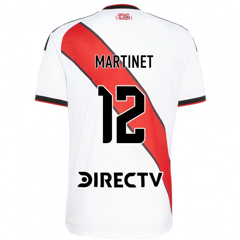 Danxen Donna Maglia Jeremías Martinet #12 Rosso Bianco Nero Kit Gara Home 2026/27 Maglietta