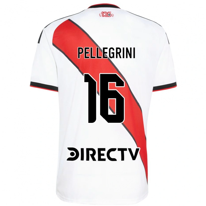 Danxen Donna Maglia Thiago Pellegrini #16 Rosso Bianco Nero Kit Gara Home 2026/27 Maglietta