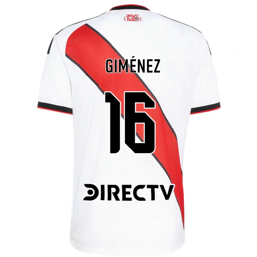 Danxen Donna Maglia Bautista Giménez #16 Rosso Bianco Nero Kit Gara Home 2026/27 Maglietta