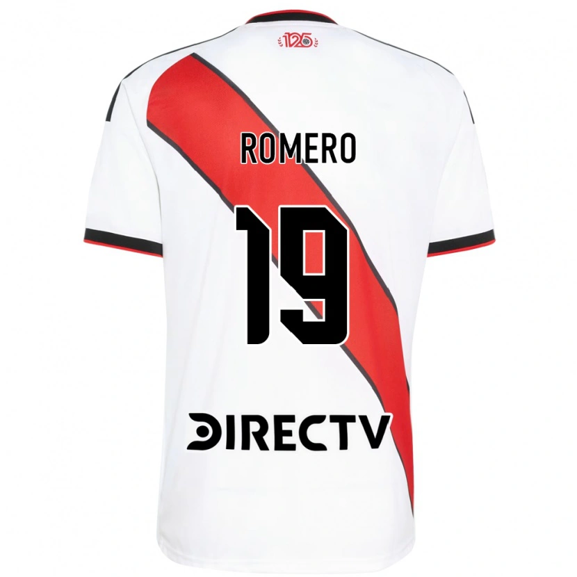 Danxen Donna Maglia Braian Romero #19 Rosso Bianco Nero Kit Gara Home 2026/27 Maglietta