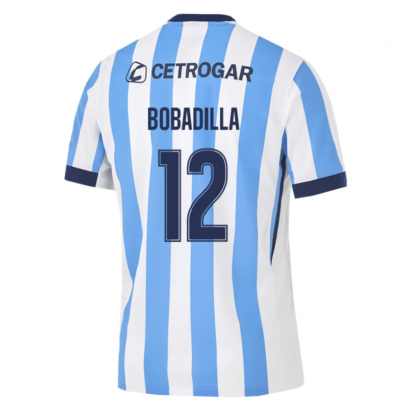 Danxen Donna Maglia Alicia Bobadilla #12 Azzurro Bianco Nero Kit Gara Home 2026/27 Maglietta