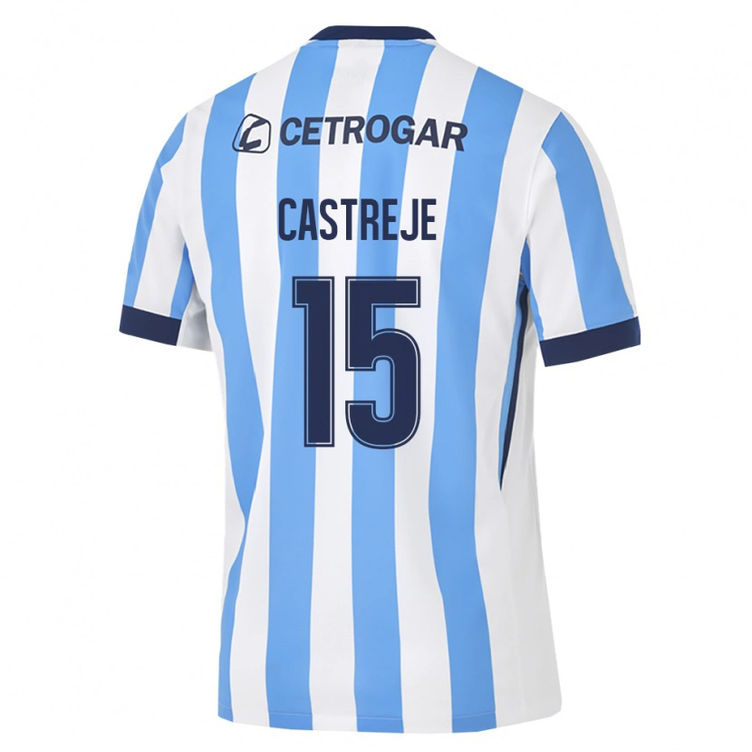Danxen Donna Maglia Bautista Castreje #15 Azzurro Bianco Nero Kit Gara Home 2026/27 Maglietta