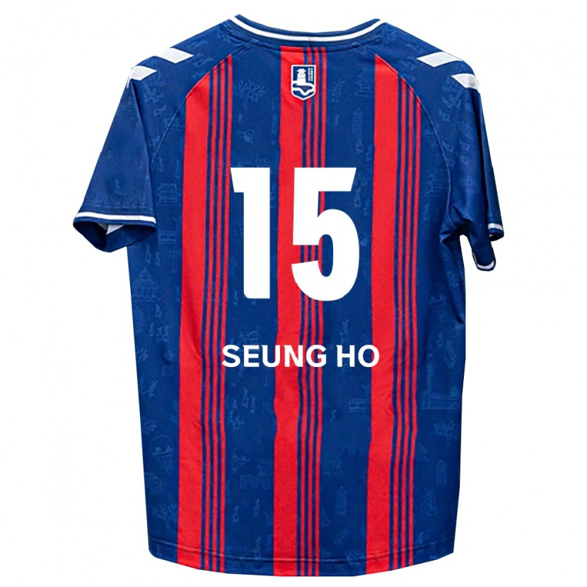 Danxen Donna Maglia Seung-Ho Cho #15 Blu Rosso Bianco Kit Gara Home 2026/27 Maglietta