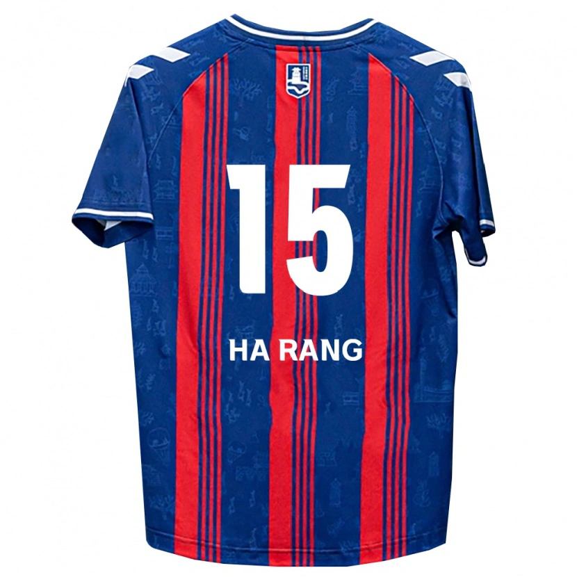 Danxen Donna Maglia Ha-Rang Moon #15 Blu Rosso Bianco Kit Gara Home 2026/27 Maglietta