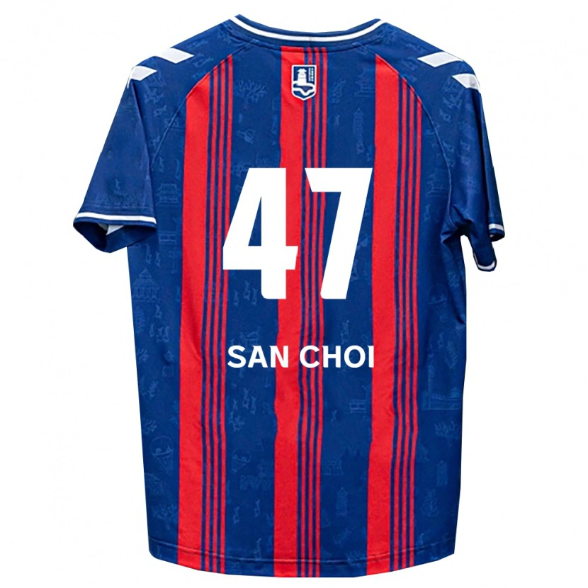 Danxen Donna Maglia San Choi #47 Blu Rosso Bianco Kit Gara Home 2026/27 Maglietta