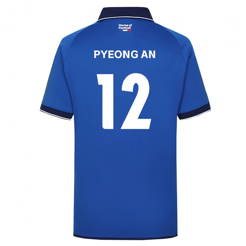 Danxen Donna Maglia Pyeong-An Lee #12 Blu Reale Bianco Rosso Kit Gara Home 2026/27 Maglietta