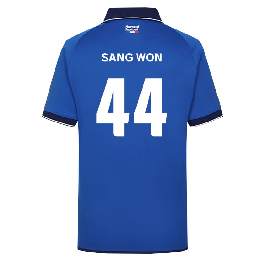 Danxen Donna Maglia Sang-Won Hong #44 Blu Reale Bianco Rosso Kit Gara Home 2026/27 Maglietta
