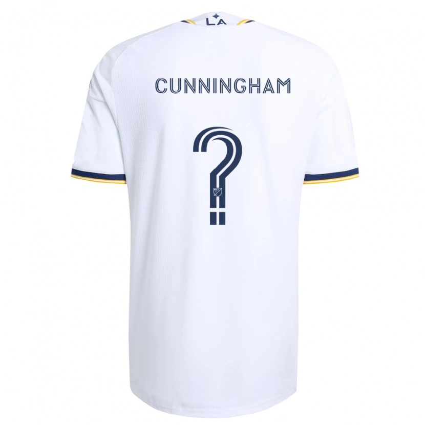 Danxen Donna Maglia Joaquin Cunningham #0 Blu Giallo E Bianco Kit Gara Home 2026/27 Maglietta