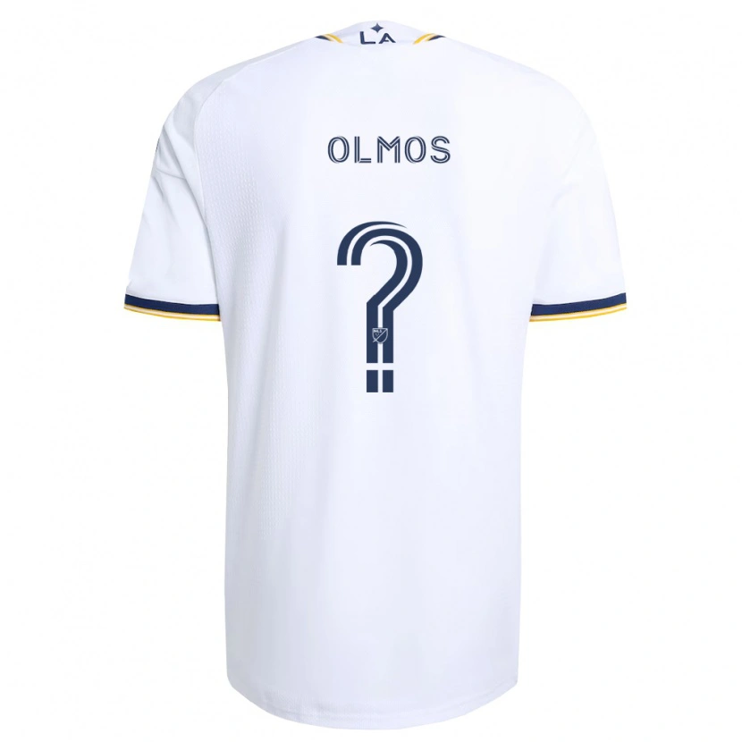 Danxen Donna Maglia Justin Olmos #0 Blu Giallo E Bianco Kit Gara Home 2026/27 Maglietta