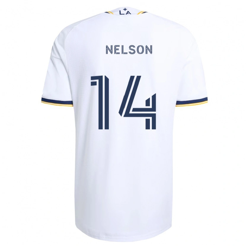 Danxen Donna Maglia John Nelson #14 Blu Giallo E Bianco Kit Gara Home 2026/27 Maglietta