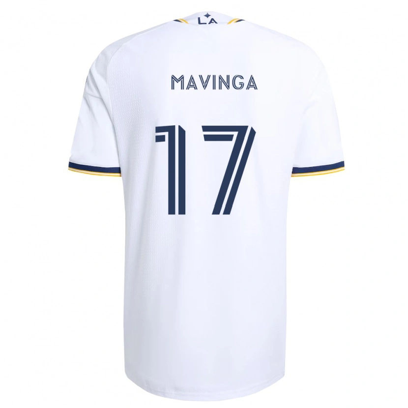 Danxen Donna Maglia Chris Mavinga #17 Blu Giallo E Bianco Kit Gara Home 2026/27 Maglietta
