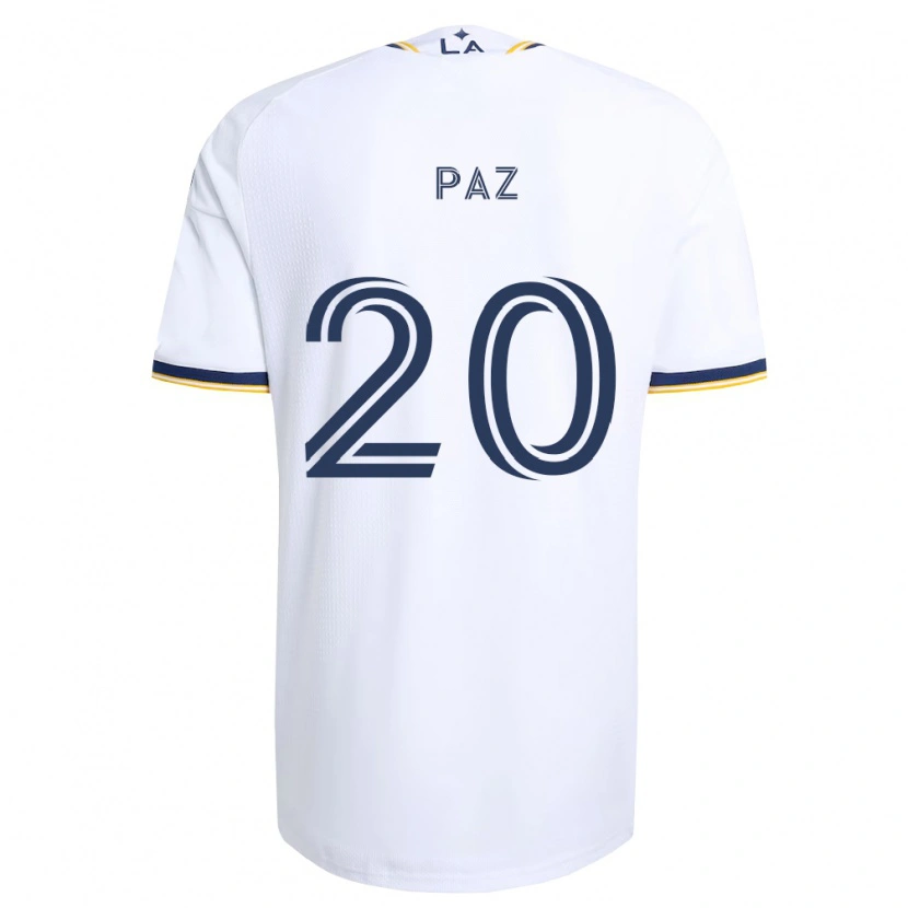 Danxen Donna Maglia Jaiden Paz #20 Blu Giallo E Bianco Kit Gara Home 2026/27 Maglietta