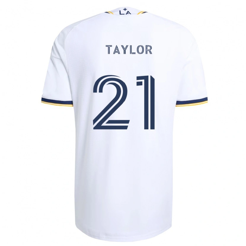 Danxen Donna Maglia Robert Taylor #21 Blu Giallo E Bianco Kit Gara Home 2026/27 Maglietta