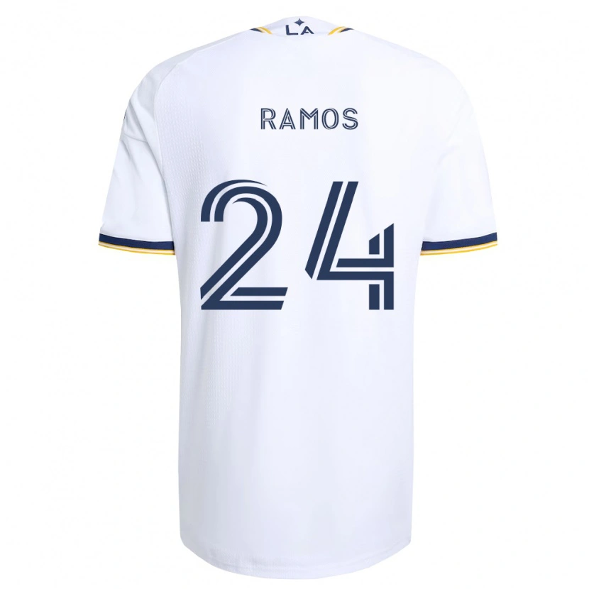 Danxen Donna Maglia Rubén Ramos #24 Blu Giallo E Bianco Kit Gara Home 2026/27 Maglietta