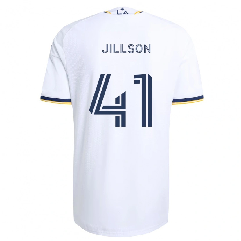 Danxen Donna Maglia Simon Jillson #41 Blu Giallo E Bianco Kit Gara Home 2026/27 Maglietta