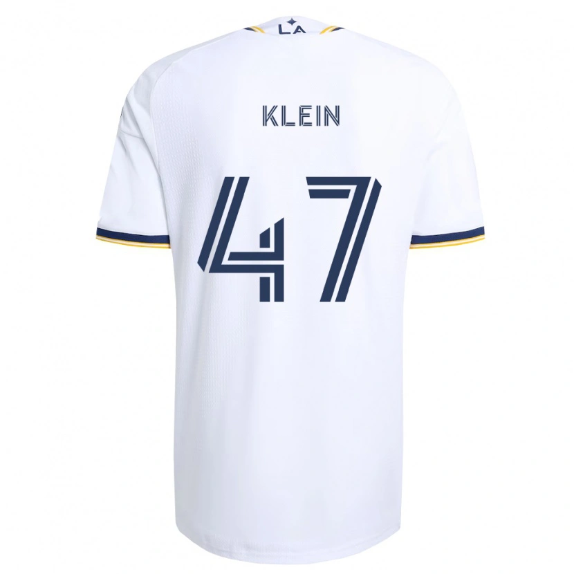 Danxen Donna Maglia Carson Klein #47 Blu Giallo E Bianco Kit Gara Home 2026/27 Maglietta