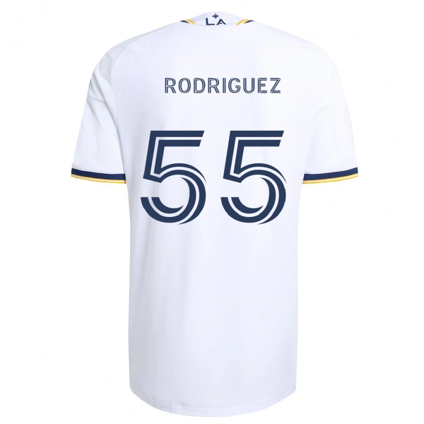 Danxen Donna Maglia Diego Rodriguez #55 Blu Giallo E Bianco Kit Gara Home 2026/27 Maglietta
