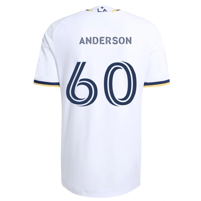 Danxen Donna Maglia Nolan Anderson #60 Blu Giallo E Bianco Kit Gara Home 2026/27 Maglietta