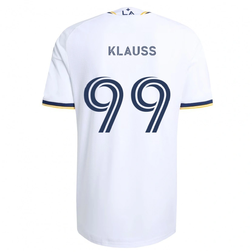 Danxen Donna Maglia João Klauss #99 Blu Giallo E Bianco Kit Gara Home 2026/27 Maglietta