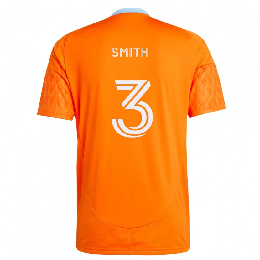 Danxen Donna Maglia Brad Smith #3 Arancio Bianco Kit Gara Home 2026/27 Maglietta