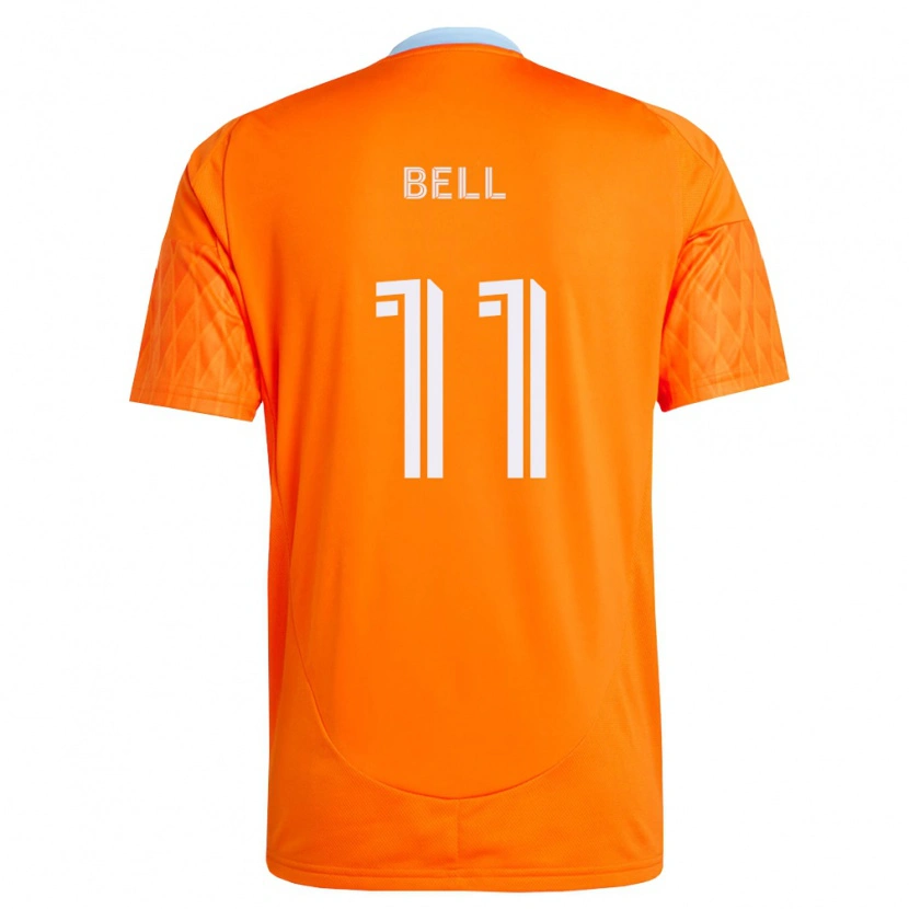 Danxen Donna Maglia Jahmani Bell #11 Arancio Bianco Kit Gara Home 2026/27 Maglietta