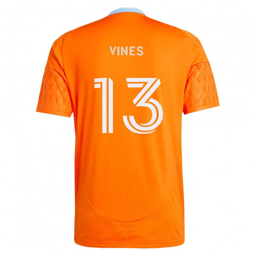 Danxen Donna Maglia Sam Vines #13 Arancio Bianco Kit Gara Home 2026/27 Maglietta