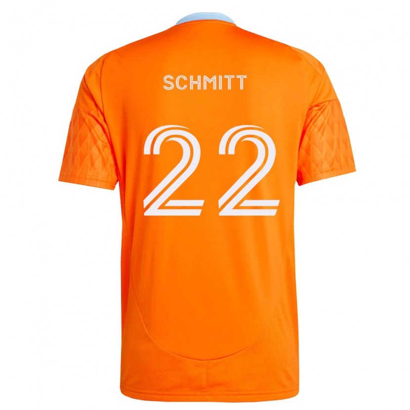 Danxen Donna Maglia Tate Schmitt #22 Arancio Bianco Kit Gara Home 2026/27 Maglietta