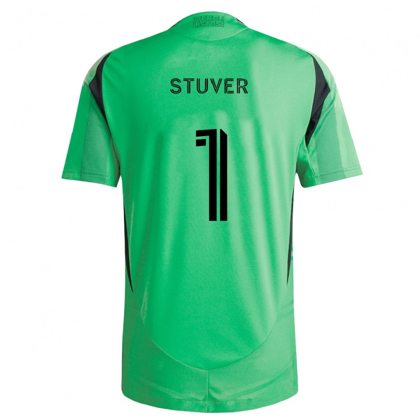 Danxen Donna Maglia Brad Stuver #1 Verde Smeraldo Nero Kit Gara Home 2026/27 Maglietta