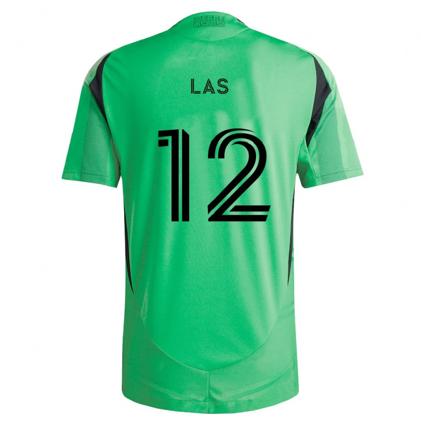 Danxen Donna Maglia Damian Las #12 Verde Smeraldo Nero Kit Gara Home 2026/27 Maglietta