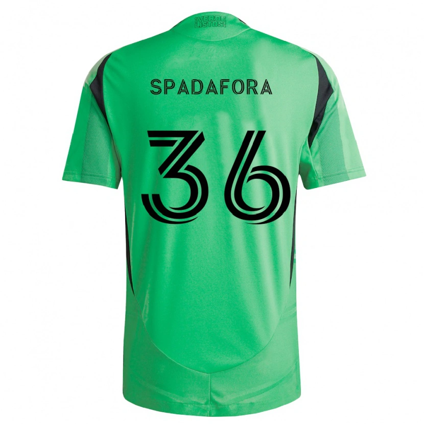 Danxen Donna Maglia Luke Spadafora #36 Verde Smeraldo Nero Kit Gara Home 2026/27 Maglietta