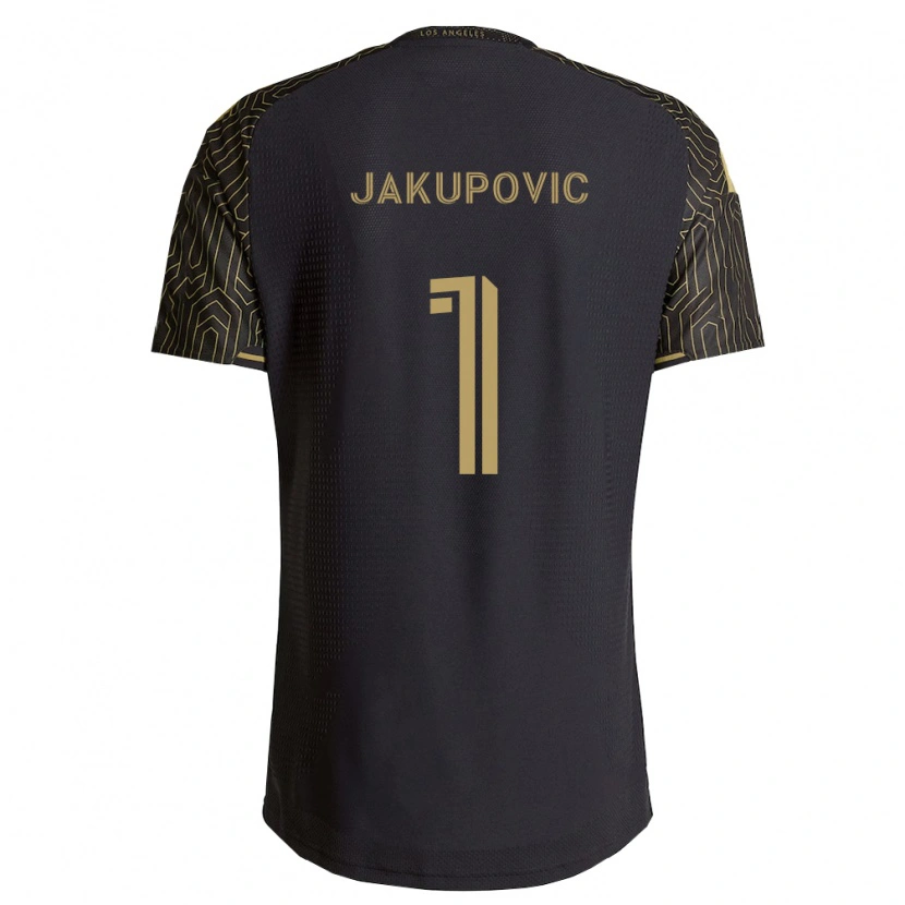 Danxen Donna Maglia Eldin Jakupovic #1 Marrone Nero Kit Gara Home 2026/27 Maglietta