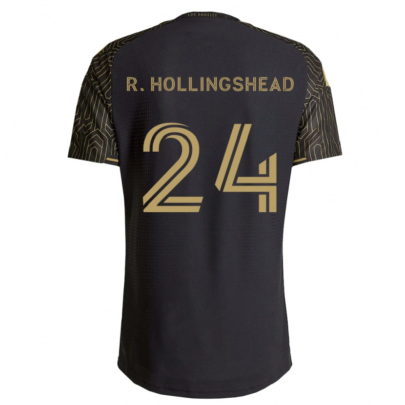 Danxen Donna Maglia Ryan Hollingshead #24 Marrone Nero Kit Gara Home 2026/27 Maglietta