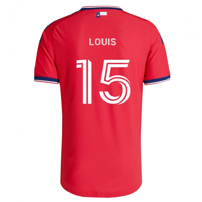 Danxen Donna Maglia Ricky Louis #15 Rosso Blu Bianco Kit Gara Home 2026/27 Maglietta
