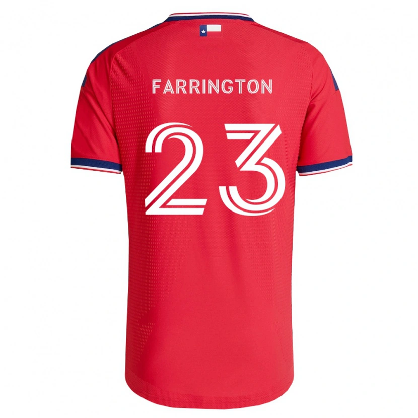 Danxen Donna Maglia Logan Farrington #23 Rosso Blu Bianco Kit Gara Home 2026/27 Maglietta