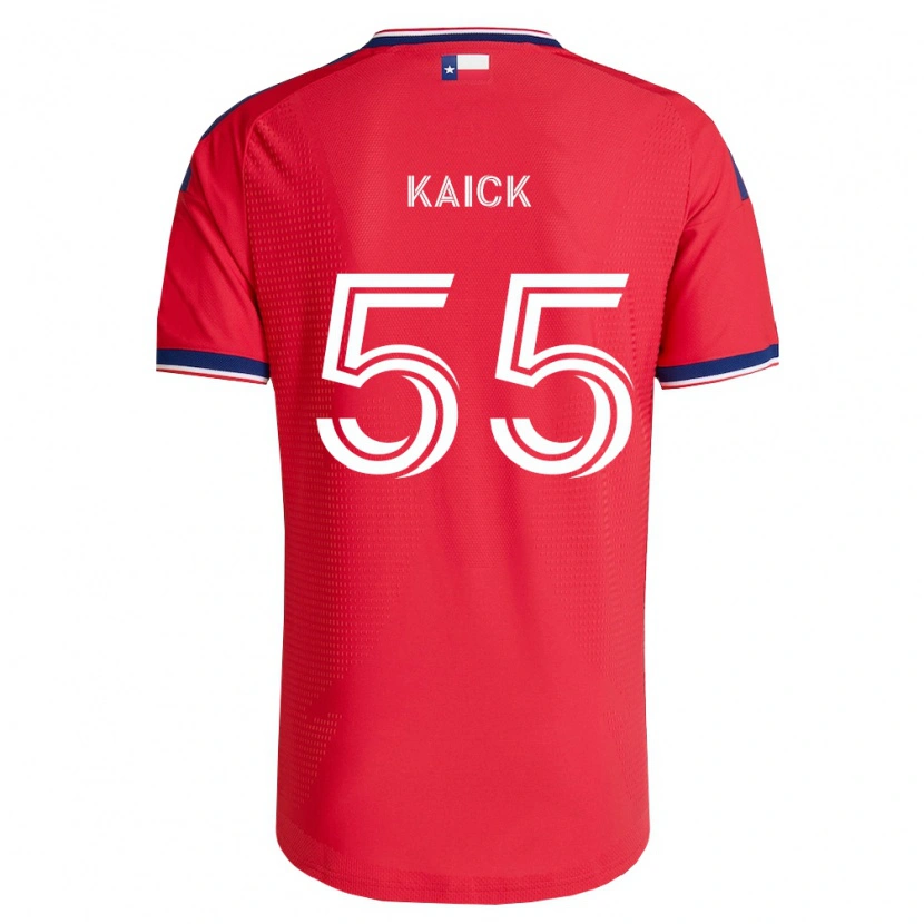 Danxen Donna Maglia Kaick Da Silva Ferreira #55 Rosso Blu Bianco Kit Gara Home 2026/27 Maglietta