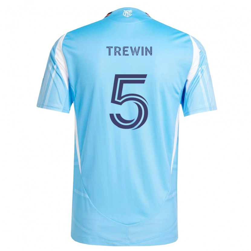 Danxen Donna Maglia Kai Trewin #5 Azzurro Bianco Kit Gara Home 2026/27 Maglietta