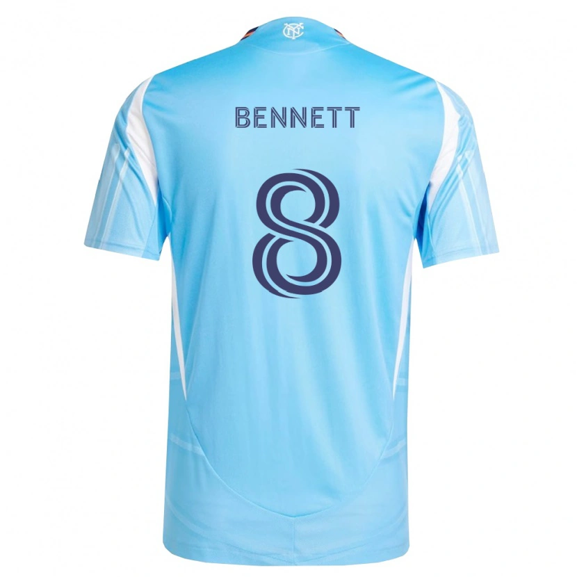 Danxen Donna Maglia Jaheem Bennett #8 Azzurro Bianco Kit Gara Home 2026/27 Maglietta