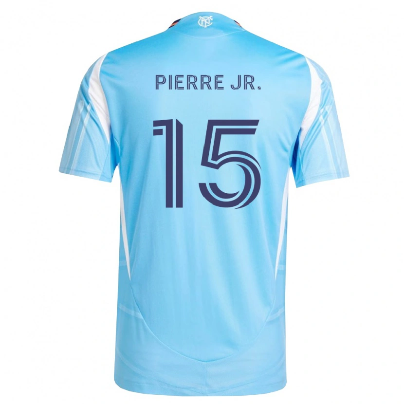 Danxen Donna Maglia Kevin Pierre Jr. #15 Azzurro Bianco Kit Gara Home 2026/27 Maglietta