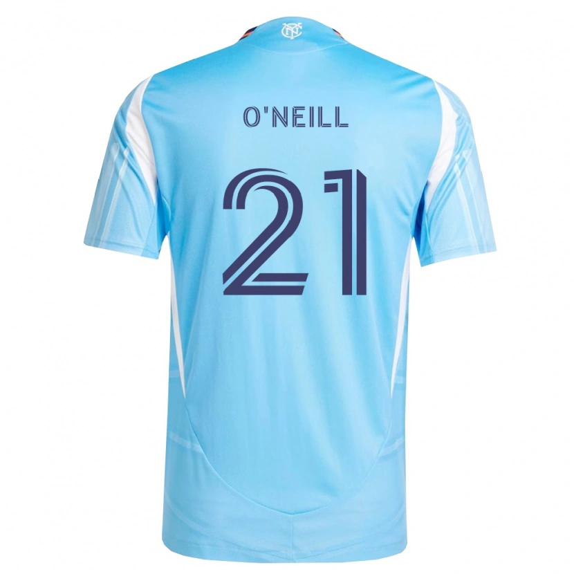 Danxen Donna Maglia Aiden O'neill #21 Azzurro Bianco Kit Gara Home 2026/27 Maglietta