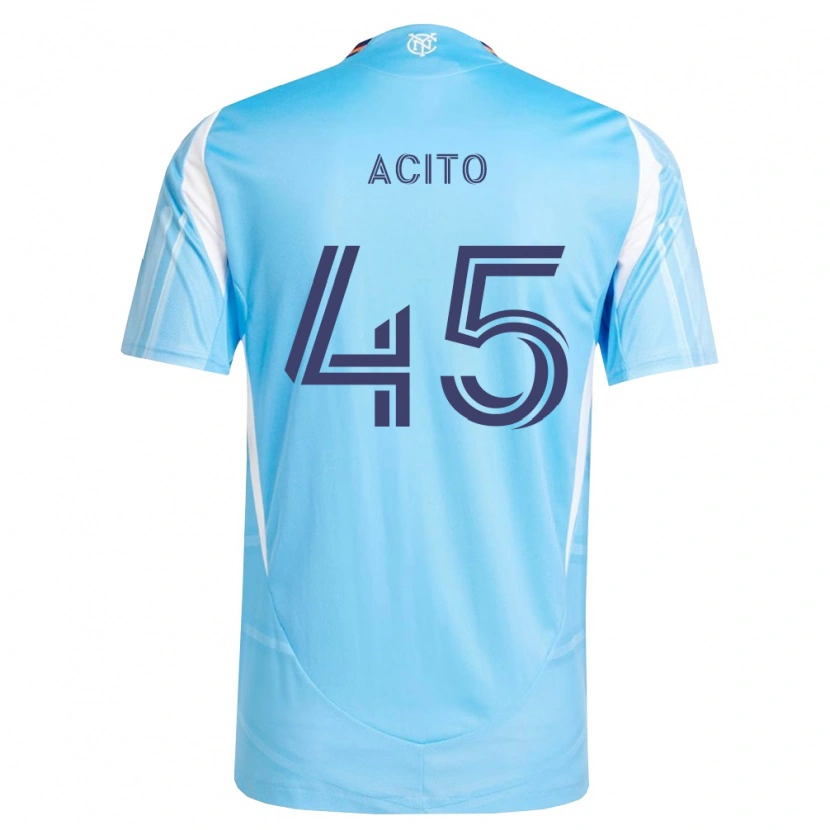 Danxen Donna Maglia Kamran Acito #45 Azzurro Bianco Kit Gara Home 2026/27 Maglietta