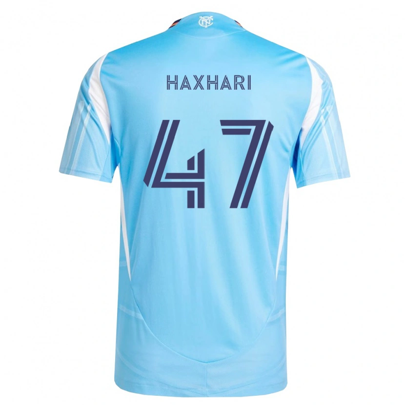 Danxen Donna Maglia Klevis Haxhari #47 Azzurro Bianco Kit Gara Home 2026/27 Maglietta