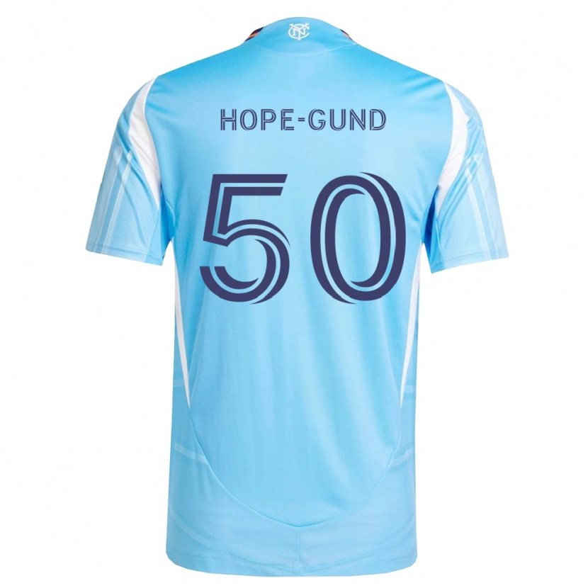 Danxen Donna Maglia Kofi Hope-Gund #50 Azzurro Bianco Kit Gara Home 2026/27 Maglietta